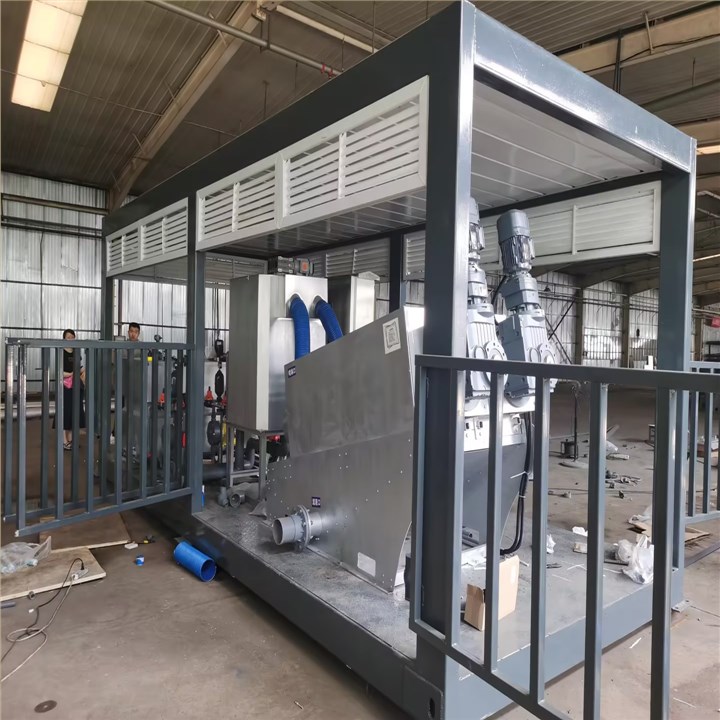 集裝箱式疊螺機(jī)污泥脫水機(jī) 集裝箱式疊螺機(jī)污泥脫水機(jī)