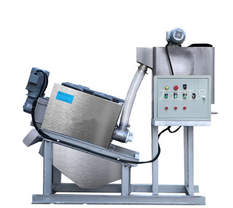 萬潔疊螺式污泥脫水機